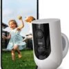 Calex Draadloze Outdoor Camera - Wifi Beveiligingscamera Op Batterij - Voor Buiten - 2K