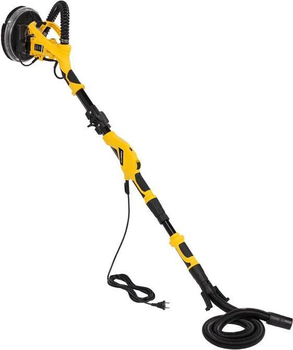 Powerplus POWX0479 Telescopische Wandschuurmachine - 1050W - Ø225mm - Incl. 6x Schuurpapier - Voor Plafond En Muur 12 Powerplus POWX0479 Telescopische Wandschuurmachine - 1050W - Ø225mm - Incl. 6x Schuurpapier - Voor Plafond En Muur - Afbeelding 12