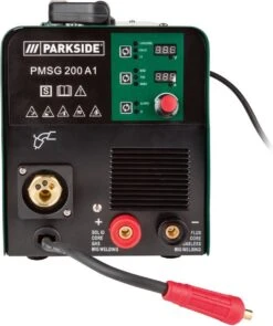 PARKSIDE Multifunctioneel Lasapparaat - Geschikt Voor 4 Lasmethoden: MMA (staafelektroden), Massieve Draad, MIG (inert Gas) En WIG (wolfraam-inert Gas) - MMA-lasstroom: 30-140 A - MIG-lasstroom: 50-160 A - WIG-lasstroom: 30-200 A - 4 Lasprocessen 10 PARKSIDE Multifunctioneel Lasapparaat - Geschikt Voor 4 Lasmethoden: MMA (staafelektroden), Massieve Draad, MIG (inert Gas) En WIG (wolfraam-inert Gas) - MMA-lasstroom: 30-140 A - MIG-lasstroom: 50-160 A - WIG-lasstroom: 30-200 A - 4 Lasprocessen -Makita || Merkloos || Stanley Verkoopwinkel 1004x1200 2
