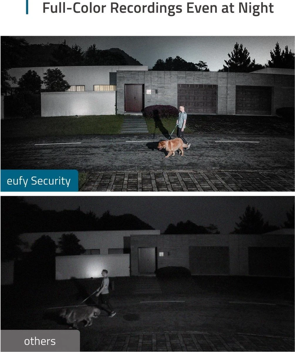 Eufy Floodlight IP-Beveiligingscamera - Bedraad - 2K Resolutie - Wit 13 Eufy Floodlight IP-Beveiligingscamera - Bedraad - 2K Resolutie - Wit - Afbeelding 13