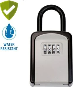 PuroTech Sleutelkluis Met Code - Voor Binnen & Buiten - Extra Groot & Sterk - Ophangbaar - Cijferslot - Sleutel Kastje - Thuiszorg - Incl. Montageset - Waterdicht En Roestvrij