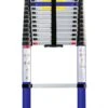 ALDORR Home - Telescoopladder 4,40 Meter - Met Stabilisatievoet En Soft Closing