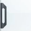 ForaVida | Deurgreep Antraciet | Aluminium Handgreep Voor Glazen Schuifdeur En Glazen Schuifwand | 150 × 18 × 36 Mm | Geschikt Voor 10 Mm Glasdikte