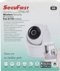 SecuFirst CAM114S Draadloze IP Camera Voor Binnen - Pan/Tilt Draai- Kantelbaar - 10M Nachtzicht - FHD 1080P -Makita || Merkloos || Stanley Verkoopwinkel 1014x1200 6