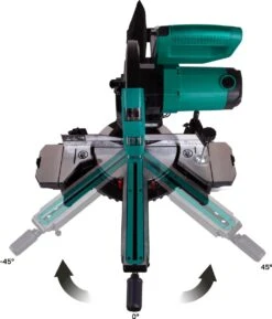 VONROC Afkortzaag En Verstekzaag Met Trekfunctie – 2000W – Ø216MM - LED Verlichting Op Werkstuk – Laser Voor Perfecte Zaaglijn – Extra Zaagbreedte 340mm – Verstelbare Tafelverbreders Met Lengtestop - Incl. Zaagblad & Werkstukklem -Makita || Merkloos || Stanley Verkoopwinkel 1024x1200 7