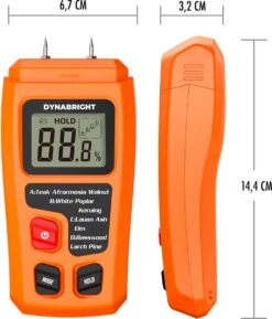 DynaBright Vochtmeter - Incl. Batterij - Digitale Hygrometer - Hout - Muur - Haardhout - Vochtigheid - Verlicht LCD Scherm 18 DynaBright Vochtmeter - Incl. Batterij - Digitale Hygrometer - Hout - Muur - Haardhout - Vochtigheid - Verlicht LCD Scherm -Makita || Merkloos || Stanley Verkoopwinkel 1027x1200 2