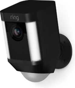 Ring Spotlight Cam Batterij - Beveiligingscamera - Zwart