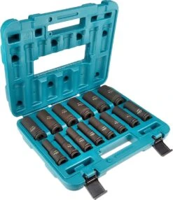 Makita B-52308 14-delige 1/2" Krachtdoppenset In Koffer