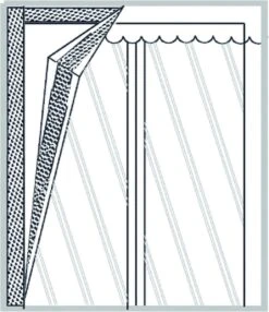 O’DADDY® Deurgordijn – Vliegengordijn - Magnetisch - Deluxe 92 X 230 Cm – Witte Hor – Dikke Gordijnstof -Makita || Merkloos || Stanley Verkoopwinkel 1036x1200 8