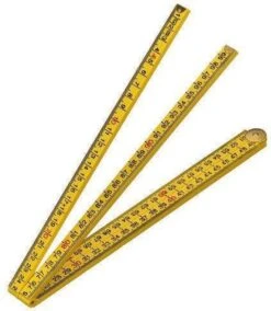 Sola Timmermansduimstok Kunststof 1m 4dlg. Geel 3081017 -Makita || Merkloos || Stanley Verkoopwinkel 1042x1200 3