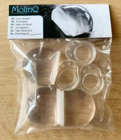 Deurstoppers Voor Binnen - 3x Zelfklevende Transparante Deurstopper | 3x Deurbuffer / Muurbeschermer -Makita || Merkloos || Stanley Verkoopwinkel 1044x1200 12