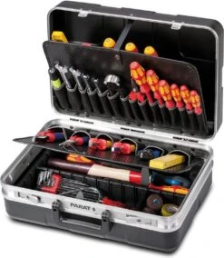 Parat Gereedschapskoffer Basic - 21 Insteekvakken Leeg -Makita || Merkloos || Stanley Verkoopwinkel 1045x1200