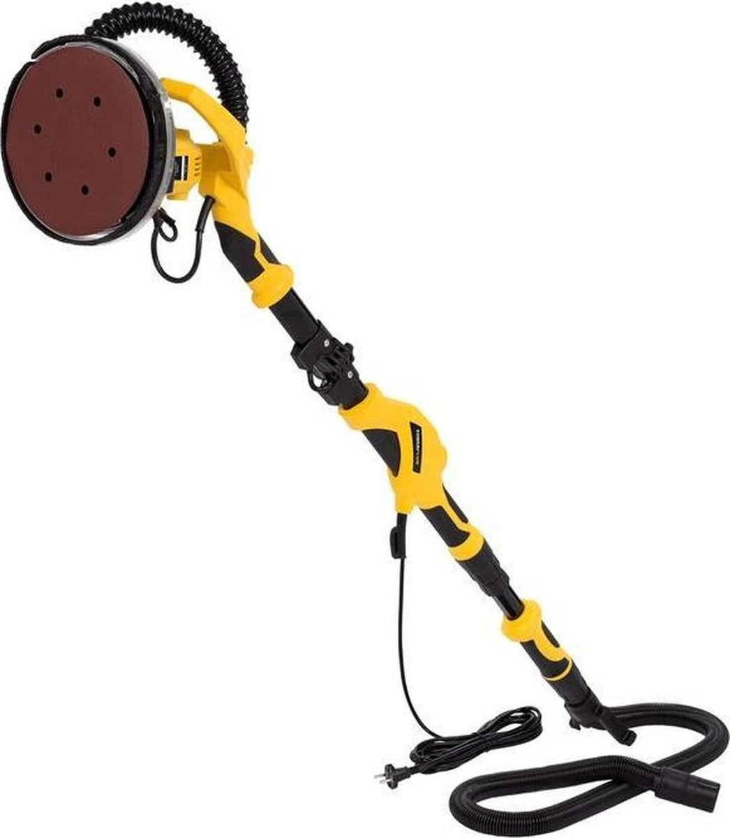 Powerplus POWX0479 Telescopische Wandschuurmachine - 1050W - Ø225mm - Incl. 6x Schuurpapier - Voor Plafond En Muur 3 Powerplus POWX0479 Telescopische Wandschuurmachine - 1050W - Ø225mm - Incl. 6x Schuurpapier - Voor Plafond En Muur - Afbeelding 3