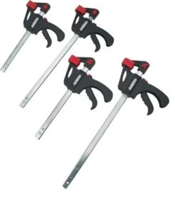 Brüder Mannesmann 90304 4-delige Lijmtangenset Snelspan - 150/300mm