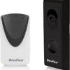 SecuFirst DID701BB Slimme Wifi Deurbel Met Camera Met Draadloze Gong Zwart - 1080P