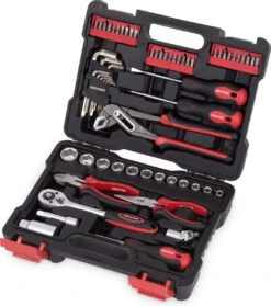 Kreator KRT951008 Gereedschapskoffer - 61 Delig - 31 X 25 X 9 Cm