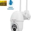 PuroTech Beveiligingscamera - Wifi Smart - Waterdichtheid IP66 - IP Camera - Draai- En Kantelbaar - Voor Buiten - Bedraad - Full HD 1080P - Nachtzicht - Draadloos Internet - Met Recorder