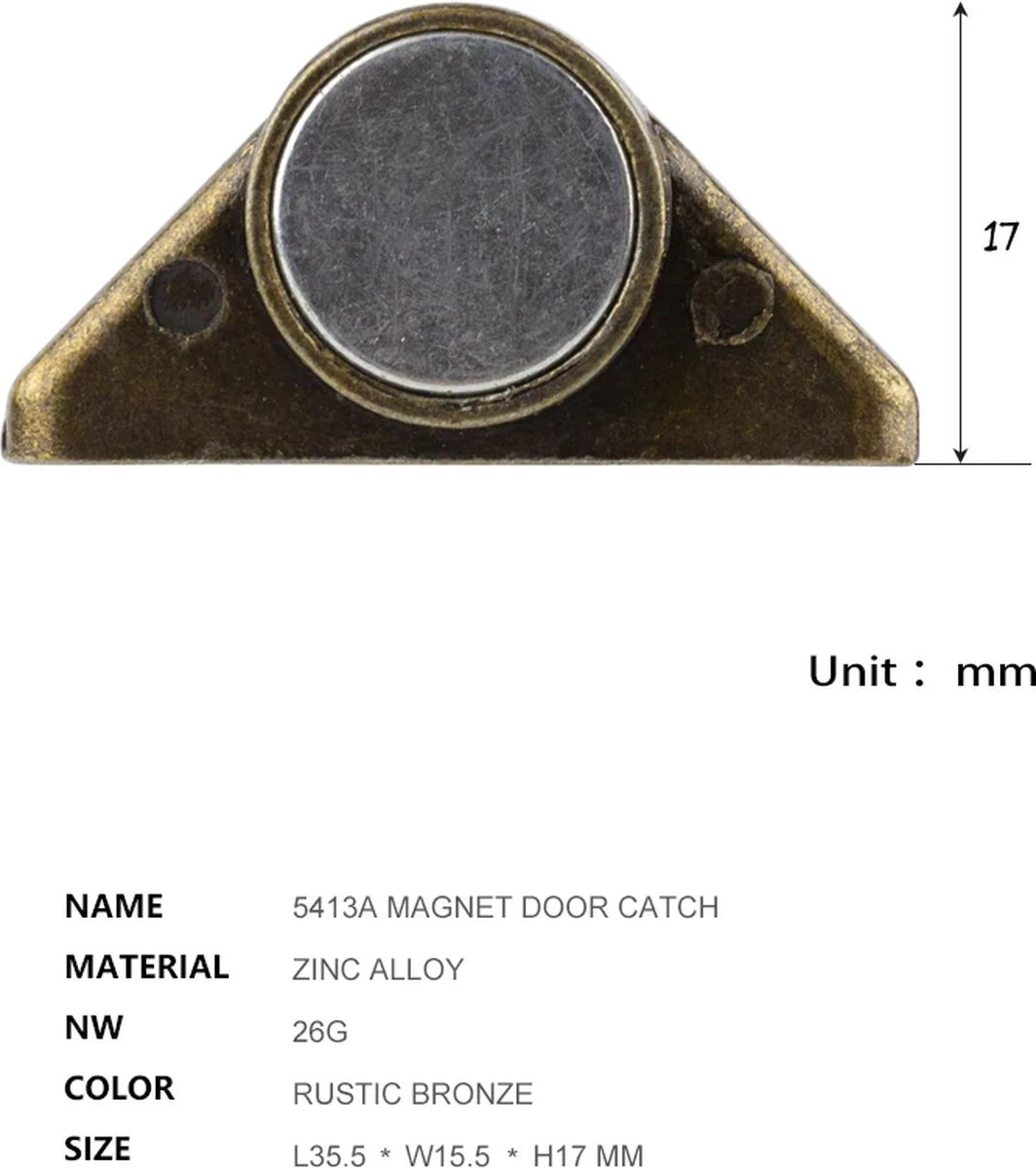 TLVX Ronde Magneetsluiting / Erg Sterk / Magneetsnapper / Zinaps Kastdeur Magneet / Deurmagneet / Deurmagneten Voor Kastjes / Kast Magneet / Deursluiting Magneet / Kabinet Magnetisch / Magnetische Sluitingsdeur / Lade Magneet / Sluiting Vangdeur 2 TLVX Ronde Magneetsluiting / Erg Sterk / Magneetsnapper / Zinaps Kastdeur Magneet / Deurmagneet / Deurmagneten Voor Kastjes / Kast Magneet / Deursluiting Magneet / Kabinet Magnetisch / Magnetische Sluitingsdeur / Lade Magneet / Sluiting Vangdeur - Afbeelding 2