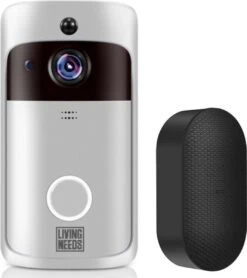 Living Needs Draadloze Deurbel – HD Video Deurbel – Deurbel Met Camera.