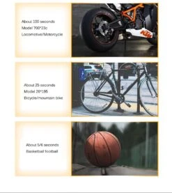 Auto Luchtcompressor, 150PSI Elektrische Draagbare Luchtpomp Mini Handheld Batterij Band Inflator 6000mAh Power Bank LED Noodverlichting Voor Auto Motor Fiets Bal -Makita || Merkloos || Stanley Verkoopwinkel 1070x1200 5