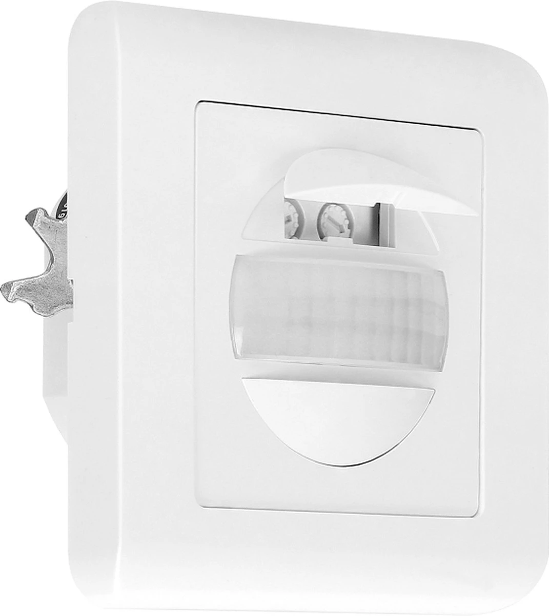 PIR Bewegingsmelder - 160 ° Detectie - Wand Inbouw - 9 Meter Bereik - Wit - IP20 - Tweedraads - 60mm Inbouw - 3 Jaar Garantie! 4 PIR Bewegingsmelder - 160 ° Detectie - Wand Inbouw - 9 Meter Bereik - Wit - IP20 - Tweedraads - 60mm Inbouw - 3 Jaar Garantie! - Afbeelding 4