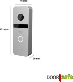 Doorsafe 6660 PRO - Professionele Internet Camera Video Deurbel - FHD 2MP - Via 2,4 Of 5Ghz WiFi Of Netwerkkabel - 32Gb - Instelbaar Bewakingsgebied & Lichaamsdetectie 14 Doorsafe 6660 PRO - Professionele Internet Camera Video Deurbel - FHD 2MP - Via 2,4 Of 5Ghz WiFi Of Netwerkkabel - 32Gb - Instelbaar Bewakingsgebied & Lichaamsdetectie -Makita || Merkloos || Stanley Verkoopwinkel 1071x1200 11