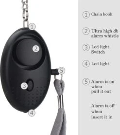 Merkloos Senioren Alarm - Persoonlijk Alarmknop - Sleutelhanger Alarmsysteem - 130DB Geluid - Draadloos Personal Alarm - Beveiliging Alarm - Zelfverdediging - Veiligheid Alarm - Persoonlijke Alarmen - Incl. Batterij -Makita || Merkloos || Stanley Verkoopwinkel 1071x1200 9
