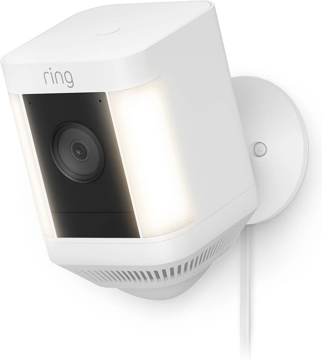 Ring Spotlight Cam Plus - Plug-In - Beveiligingscamera - Wit 2 Ring Spotlight Cam Plus - Plug-In - Beveiligingscamera - Wit - Afbeelding 2