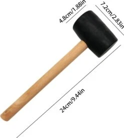 Merkloos Rubberen Hamer Met Houten Handvat 200 Gram 7 Merkloos Rubberen Hamer Met Houten Handvat 200 Gram -Makita || Merkloos || Stanley Verkoopwinkel 1082x1200 2