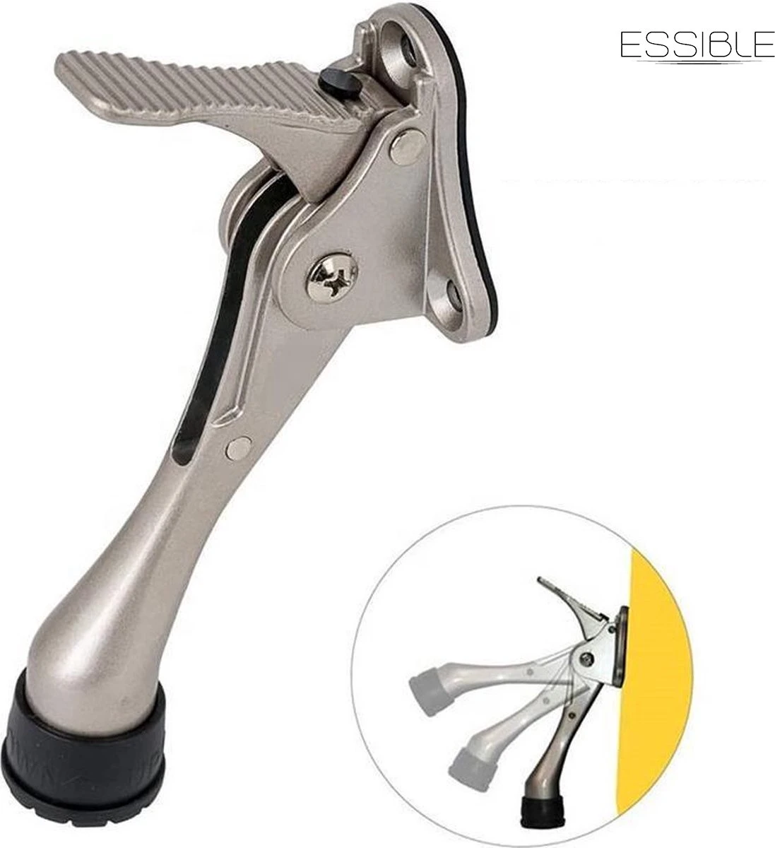 Stevige Deurstopper - Deurvastzetter - Voor Zware Deuren - Verstelbaar 1 Stevige Deurstopper - Deurvastzetter - Voor Zware Deuren - Verstelbaar