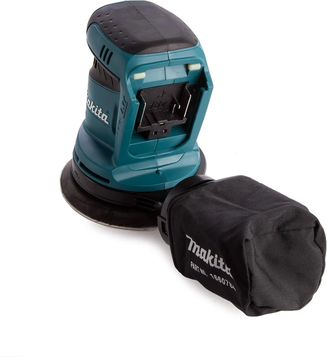 Makita DBO180Z 18 V Excenter Schuurmachine - Losse Body (geleverd Zonder Accu En Lader) 1 Makita DBO180Z 18 V Excenter Schuurmachine - Losse Body (geleverd Zonder Accu En Lader)