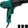 VONROC Slagmoersleutel 450W - 350Nm - 1/2” Opname - Incl. 4 Moerdoppen - 3m Kabel - Soft Grip – Geschikt Voor Banden Verwisselen