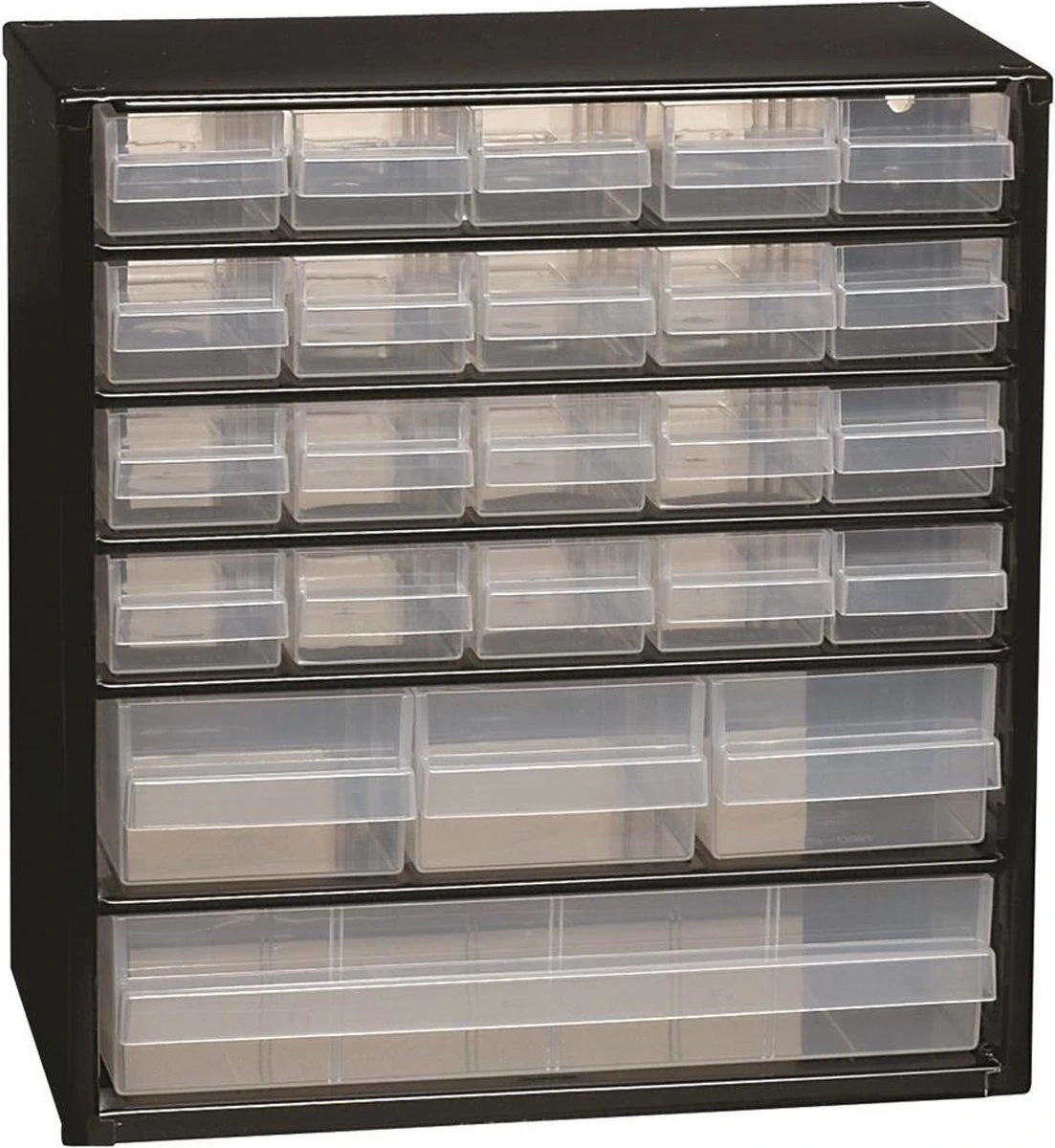 Raaco - Metalen Ladekast - 24 Lades – Incl. 10 Tussenschotten 1 Raaco - Metalen Ladekast - 24 Lades – Incl. 10 Tussenschotten