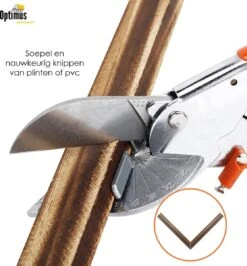 Optimus Professionele Plintenschaar / Verstekschaar 45°-135° - Verbeterd Model - RVS - Plintentang - Plintenknipper - Laminaatknipper -Makita || Merkloos || Stanley Verkoopwinkel 1116x1200 2