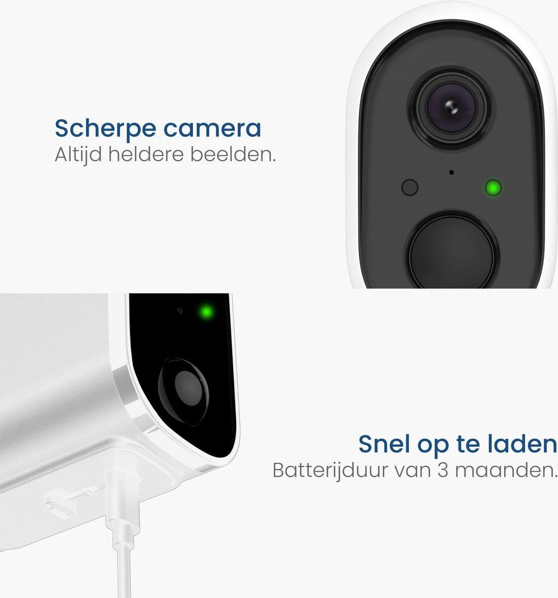 Gologi Homestation Beveiligingscamera Draadloos Buiten - Met Nachtzicht - WIFI Camera - Security Camera - Oplaadbaar - 2K Ultra HD - 128G Homestation - Set Van 2 + Station 9 Gologi Homestation Beveiligingscamera Draadloos Buiten - Met Nachtzicht - WIFI Camera - Security Camera - Oplaadbaar - 2K Ultra HD - 128G Homestation - Set Van 2 + Station - Afbeelding 9