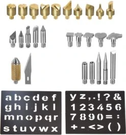 Houtbrander Set - Houtbewerking - Pyrografie - Soldeerbout - Kunst - Embossing - Graveren - Piepschuimsnijder - Graveermachine 8 Houtbrander Set - Houtbewerking - Pyrografie - Soldeerbout - Kunst - Embossing - Graveren - Piepschuimsnijder - Graveermachine -Makita || Merkloos || Stanley Verkoopwinkel 1124x1200 6