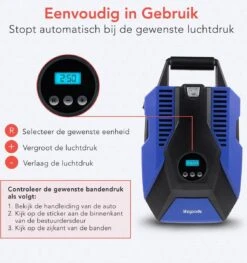 LifeGoods Elektrische Compressor En Bandenpomp - 12V - 10,3 Bar - 35L/m - Blauw -Makita || Merkloos || Stanley Verkoopwinkel 1125x1200 4