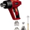Einhell Verfafbrander TH-HA 2000/1 (2.000 W - 2 Temperatuurinstellingen 350°/550° - 2 Vermogensinstellingen - Oververhittingsbeveiliging - Incl. Accessoires)