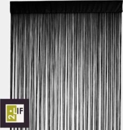 2LIF Niagara Zwart Draadgordijn Deur - 90 X 200 Cm -Makita || Merkloos || Stanley Verkoopwinkel 1134x1200 24