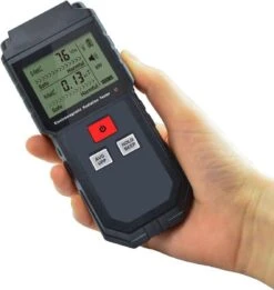 Merkloos Stralingsdetector - Digitaal Elektromagnetisch - Frequentietester - Elektrische EMF-meter - LCD-indicator - Magnetisch Veld - Gegevensvergrendeling - 5G Detector -Makita || Merkloos || Stanley Verkoopwinkel 1137x1200 3
