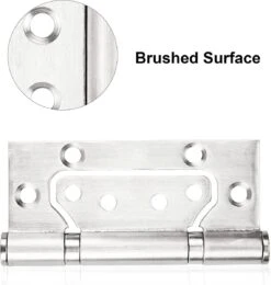 Gemakkelijk Te Plaatsen Deurscharnieren - Plaatsen Zonder Frezen Of Beitelwerk - Set Van 3 - Louvrescharnieren - Zware Uitvoering - Inclusief Schroeven - 100 X 40 MM - RVS 11 Gemakkelijk Te Plaatsen Deurscharnieren - Plaatsen Zonder Frezen Of Beitelwerk - Set Van 3 - Louvrescharnieren - Zware Uitvoering - Inclusief Schroeven - 100 X 40 MM - RVS -Makita || Merkloos || Stanley Verkoopwinkel 1139x1200 12