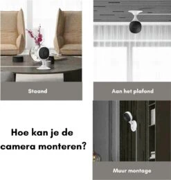 Merkloos PerfectGear Camera In Huis - Hondencamera - Huisdier Camera - Beveiligingscamera - Pet Camera - Met App - Wit -Makita || Merkloos || Stanley Verkoopwinkel 1141x1200 11