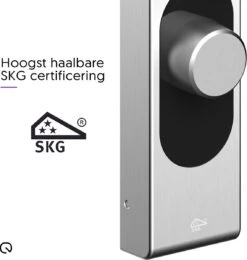 LOQED Touch Smart Lock - Slim Deurslot - Met Smart Home Integratie - Bridge, Cilinder & Codetoegang - Metaal -Makita || Merkloos || Stanley Verkoopwinkel 1141x1200 16