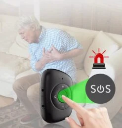 WatchToCare WTC 22 S - GPS Alarmknop Senioren - SOS Knop - Noodknop - Waterdicht - Standby Tijd 5 Dagen - Alzheimer - Dementie - Valdetectie - Medicatie Herinnering - Veilige Zones - Bellen - Incl. Simkaart - Géén Contract Of Abonnement Nodig - Zwart -Makita || Merkloos || Stanley Verkoopwinkel 1145x1200 8