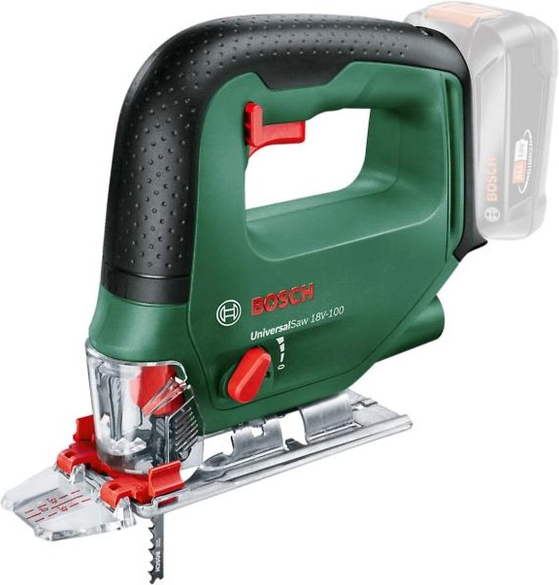 Bosch UniversalSaw 18V-100 Decoupeerzaag - Zonder 18V Accu En Lader 2 Bosch UniversalSaw 18V-100 Decoupeerzaag - Zonder 18V Accu En Lader - Afbeelding 2