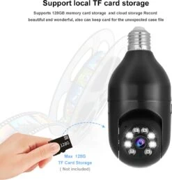 PuroTech Beveiligingscamera Zwart - IP Camera - E27 Dikke Fitting- Spy Camera - 2-Weg Audio - Beweeg En Geluidsdetectie - Nachtvisie - Draadloos - Huisdiercamera - Opslag In Cloud & App - Lamp Camera - 360 Graden Panoramisch 16 PuroTech Beveiligingscamera Zwart - IP Camera - E27 Dikke Fitting- Spy Camera - 2-Weg Audio - Beweeg En Geluidsdetectie - Nachtvisie - Draadloos - Huisdiercamera - Opslag In Cloud & App - Lamp Camera - 360 Graden Panoramisch -Makita || Merkloos || Stanley Verkoopwinkel 1147x1200 10