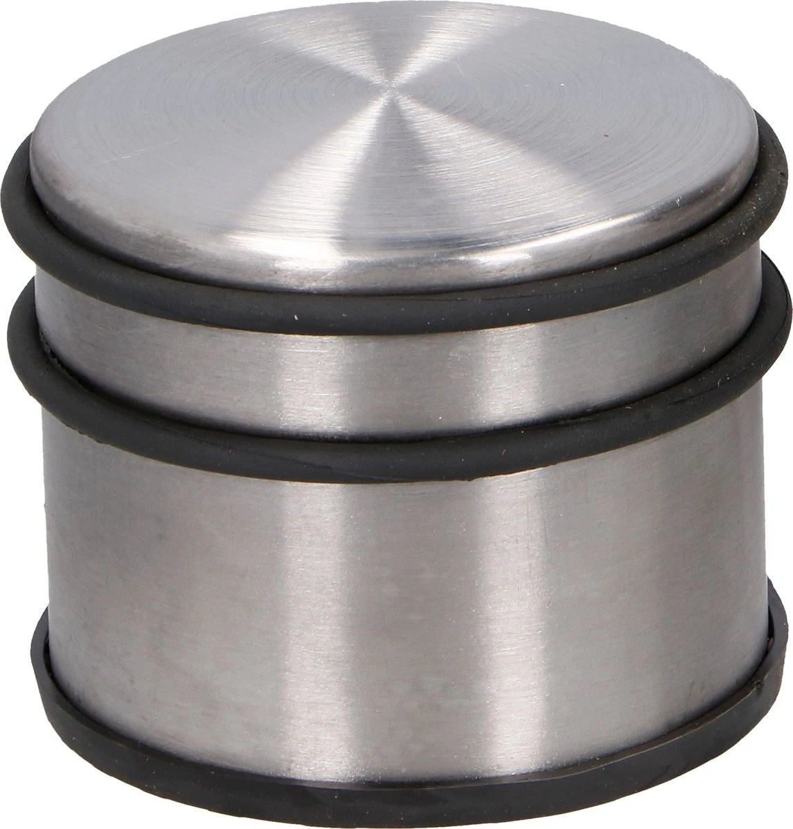 Perel Deurstopper - 2 Stuks - 9x7,5 Cm - Metaal, Chroom 2 Perel Deurstopper - 2 Stuks - 9x7,5 Cm - Metaal, Chroom - Afbeelding 2