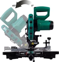 VONROC Afkortzaag En Verstekzaag Met Trekfunctie – 2000W – Ø216MM - LED Verlichting Op Werkstuk – Laser Voor Perfecte Zaaglijn – Extra Zaagbreedte 340mm – Verstelbare Tafelverbreders Met Lengtestop - Incl. Zaagblad & Werkstukklem -Makita || Merkloos || Stanley Verkoopwinkel 1149x1200 6
