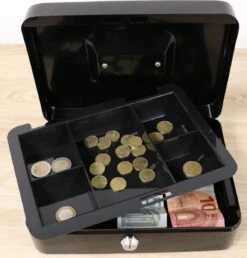 Securata Geldkistje - Plus - Zwart - Geldkistje Met Sleutel - Geldkistje Spaarpot -Makita || Merkloos || Stanley Verkoopwinkel 1151x1200 9