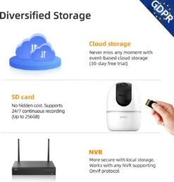 Imou A1 IP-camera - 2MP - PTZ - Voor Binnen - Full HD (1080p) -Makita || Merkloos || Stanley Verkoopwinkel 1152x1200 8